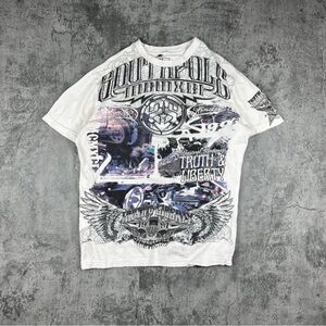 Y2K White SouthPole shirt